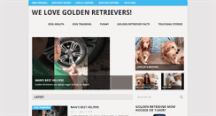 Desktop Screenshot of doggoldenretriever.com